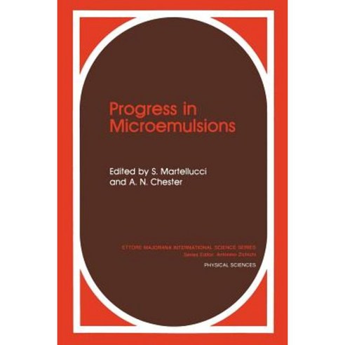 Progress in Microemulsions Paperback, Springer