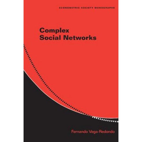 Complex Social Networks Hardcover, Cambridge University Press