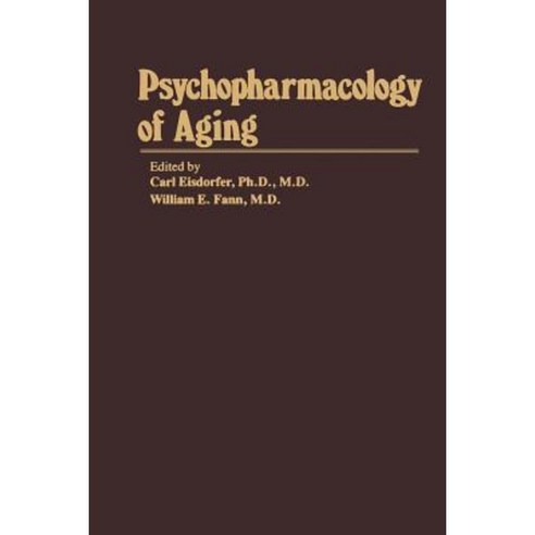 Psychopharmacology of Aging Paperback, Springer