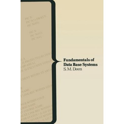 Fundamentals of Data Base Systems Paperback, Palgrave MacMillan