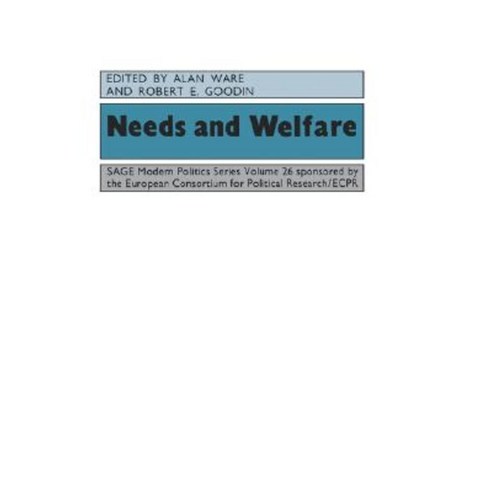 Needs and Welfare Hardcover, Sage Publications Ltd
