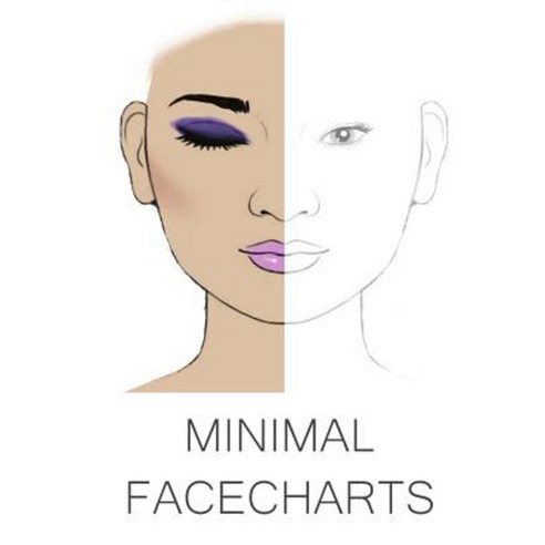Minimal Facecharts: Rhya Edition Paperback, Createspace Independent Publishing Platform