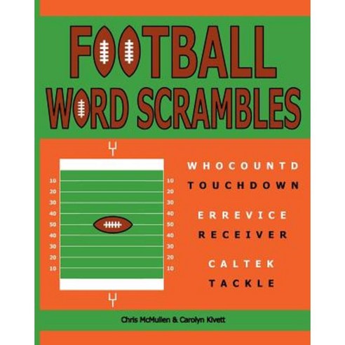 Football Word Scrambles: Puzzles for Sports Fans Paperback, Createspace ...