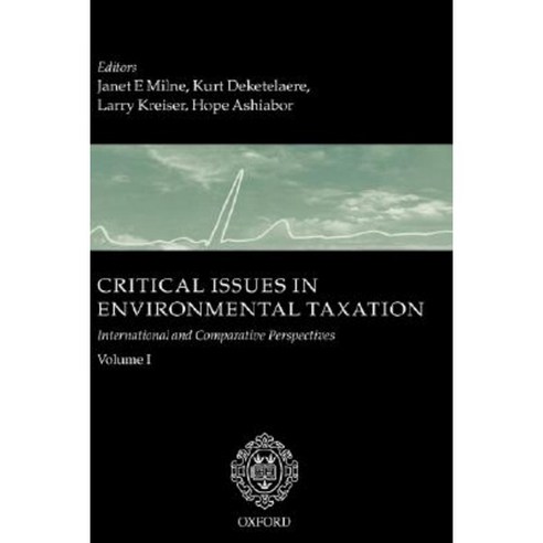 Critical Issues in Environmental Taxation: Volume I: International and Comparative Perspectives Hardcover, OUP Oxford