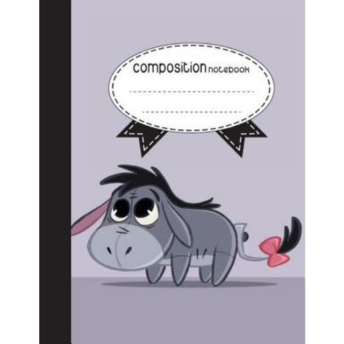 Composition Notebook 8.5 X 11 110 Pages: Cute Donkey: (Notebooks) Paperback, Createspace Independent Publishing Platform
