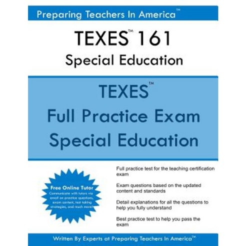 Texes 161 Special Education: Texes 161 Exam Paperback Createspace