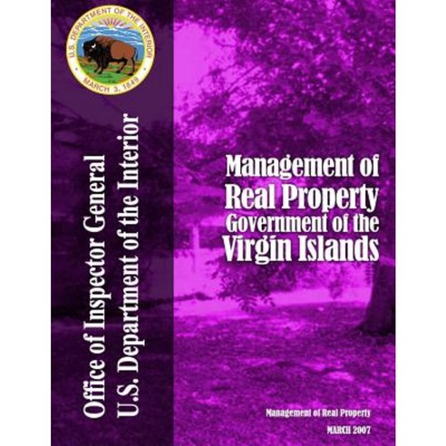 Management of Real Property Government of the Virgin Islands Paperback, Createspace Independent Publishing Platform