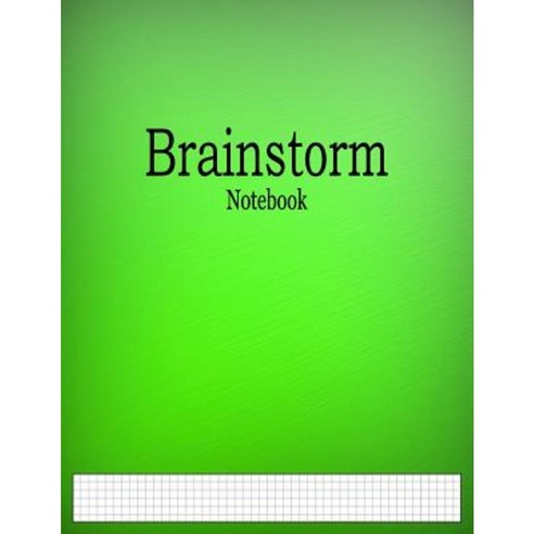 Brainstorm Notebook: 1/6" Graph Paper Ruled Paperback, Createspace Independent Publishing Platform