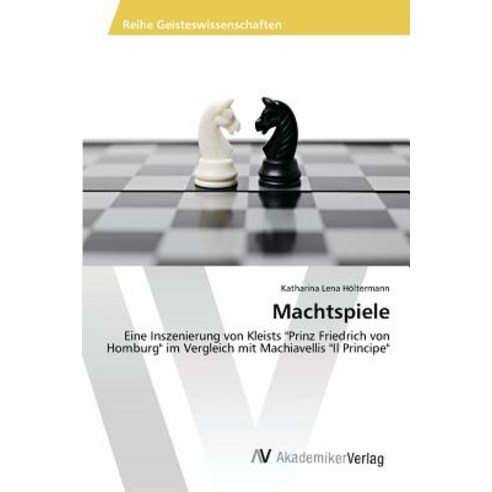 Machtspiele Paperback, AV Akademikerverlag