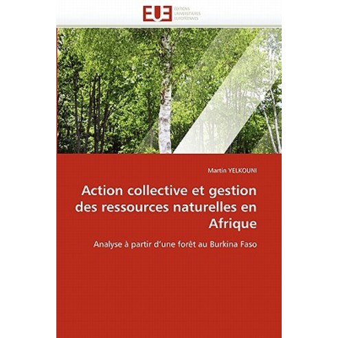 Action Collective Et Gestion Des Ressources Naturelles En Afrique Paperback, Univ Europeenne