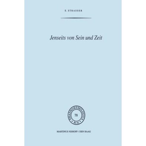 Jenseits Von Sein Und Zeit: Eine Einfuhrung in Emmanuel Levinas'' Philosophie Paperback, Springer
