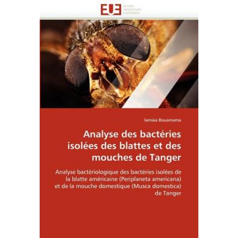 Analyse Des Bacteries Isolees Des Blattes Et Des Mouches de Tanger Paperback, Univ Europeenne