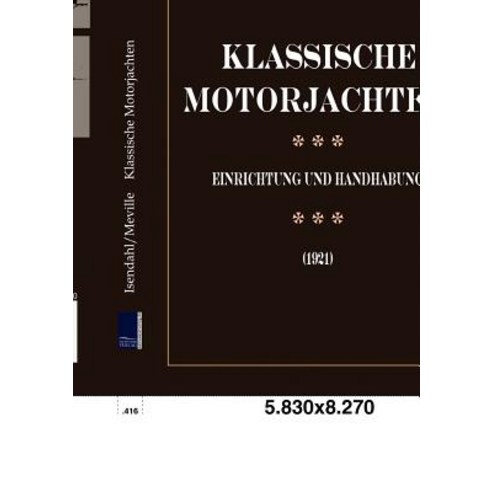 Motoryachten Paperback, Salzwasser-Verlag Gmbh