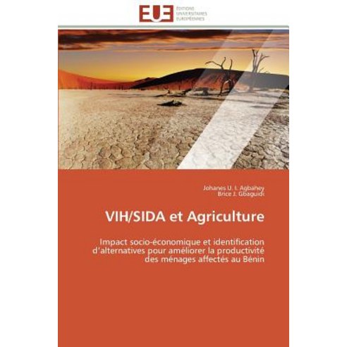 Vih/Sida Et Agriculture Paperback, Univ Europeenne