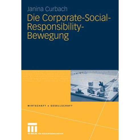 Die Corporate-Social-Responsibility-Bewegung Paperback, Vs Verlag Fur Sozialwissenschaften