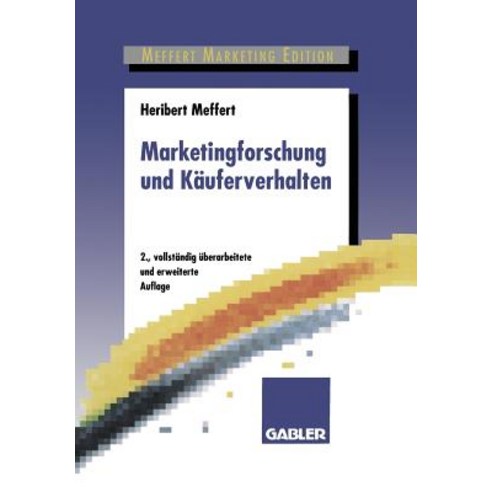 Marketingforschung Und Kauferverhalten Paperback, Gabler Verlag
