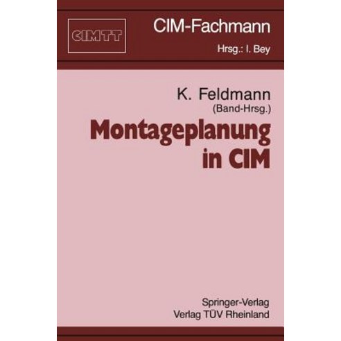 Montageplanung in CIM Paperback, Springer