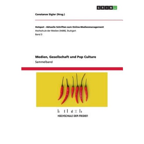 Medien Gesellschaft Und Pop Culture Paperback, Grin Publishing