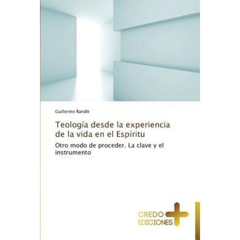 Teologia Desde La Experiencia de La Vida En El Espiritu Paperback, Credo Ediciones