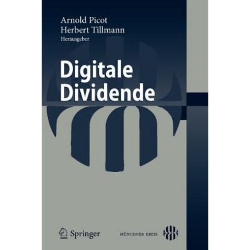 Digitale Dividende Paperback, Springer