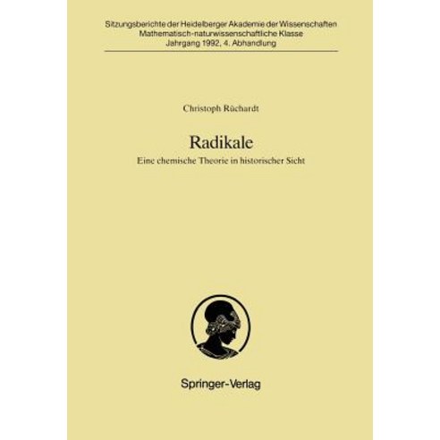 Radikale: Eine Chemische Theorie in Historischer Sicht Paperback, Springer