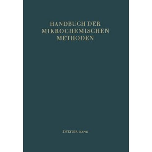 Verwendung Der Radioaktivitat in Der Mikrochemie Paperback, Springer