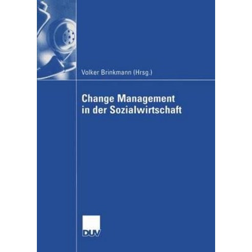 Change Management in Der Sozialwirtschaft Paperback, Deutscher Universitatsverlag