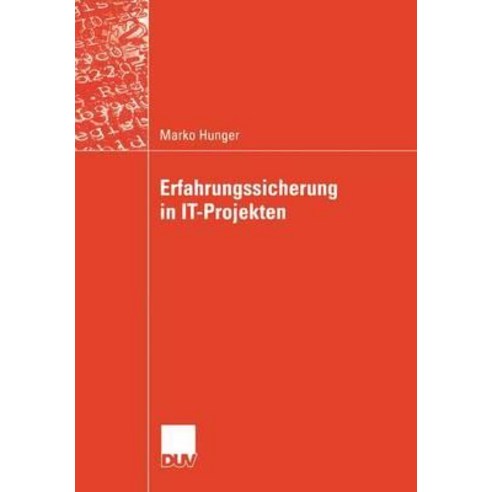 Erfahrungssicherung in It-Projekten Paperback, Deutscher Universitatsverlag