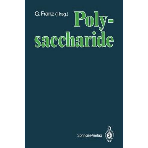 Polysaccharide Paperback, Springer