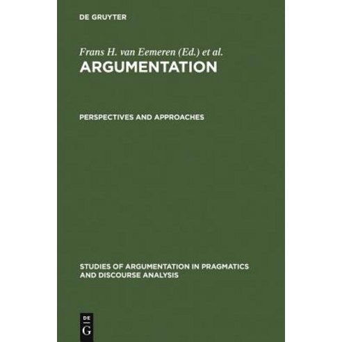 Perspectives and Approaches Hardcover, Walter de Gruyter