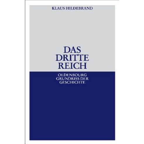 Das Dritte Reich Paperback, Walter de Gruyter