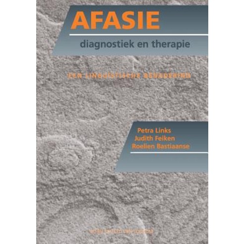 Afasie Diagnostiek En Therapie Paperback, Springer
