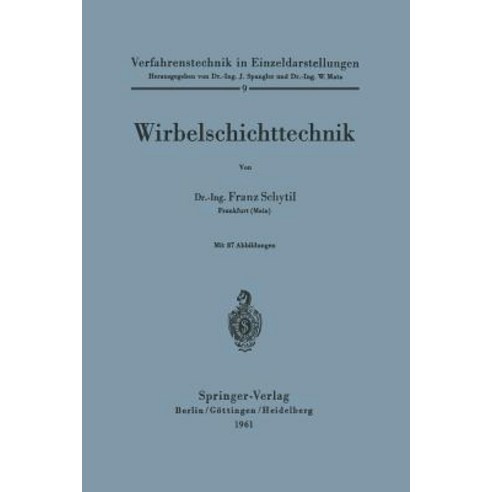 Wirbelschichttechnik Paperback, Springer