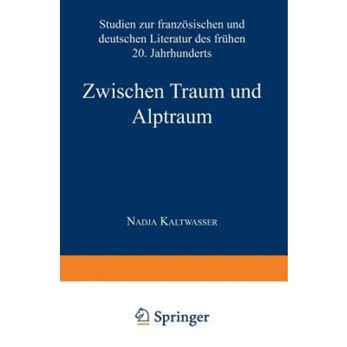 Zwischen Traum Und Alptraum Paperback, Deutscher Universitatsverlag
