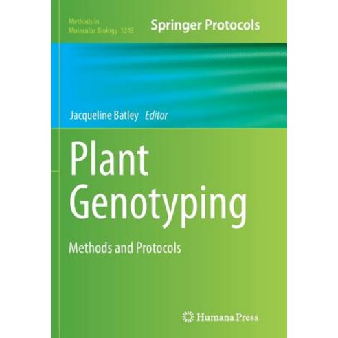 Plant Genotyping: Methods and Protocols Paperback, Humana Press - 가격 변동 ...
