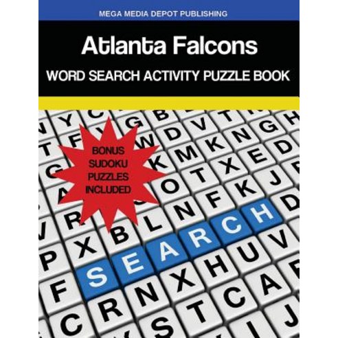 Atlanta Falcons Word Search Activity Puzzle Book Paperback, Createspace Independent Publishing Platform