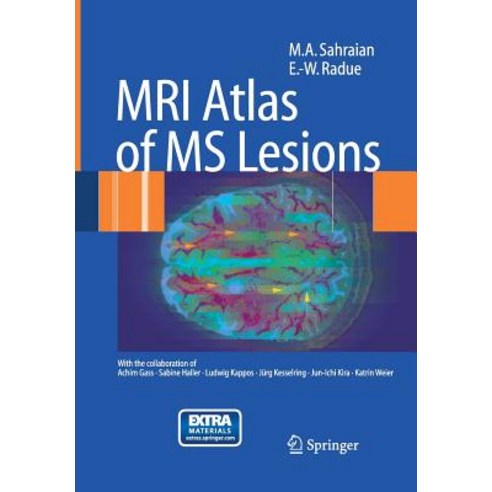 MRI Atlas of MS Lesions Paperback, Springer