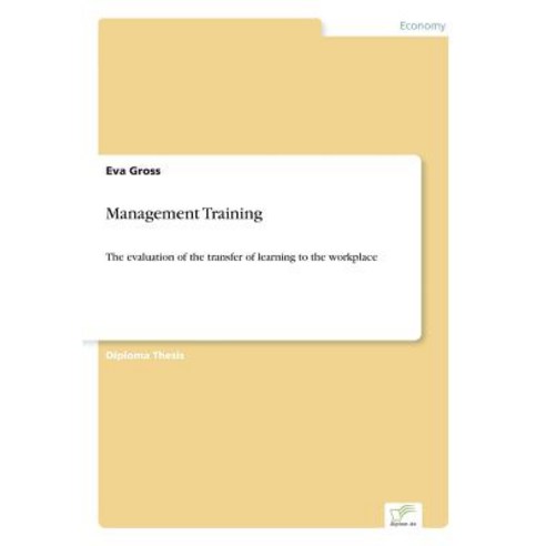 Management Training Paperback, Diplom.de