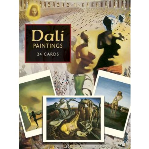 Dali Paintings: 24 Cards Paperback, Dover Publications