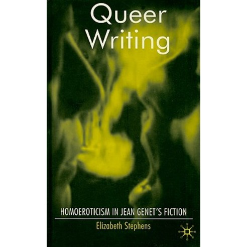 Queer Writing: Homoeroticism in Jean Genet''s Fiction Hardcover, Palgrave MacMillan