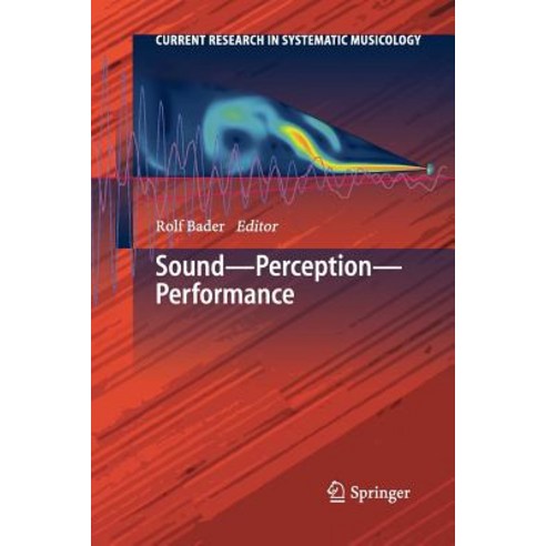 Sound - Perception - Performance Paperback, Springer