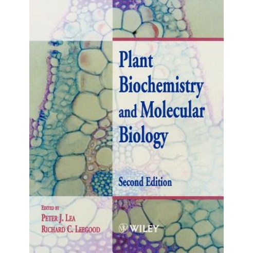 Plant Biochemistry and Molecular Biology, Wiley
