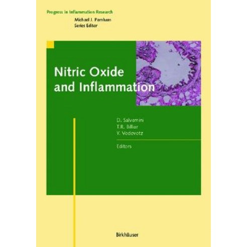 Nitric Oxide and Inflammation Hardcover, Birkhauser