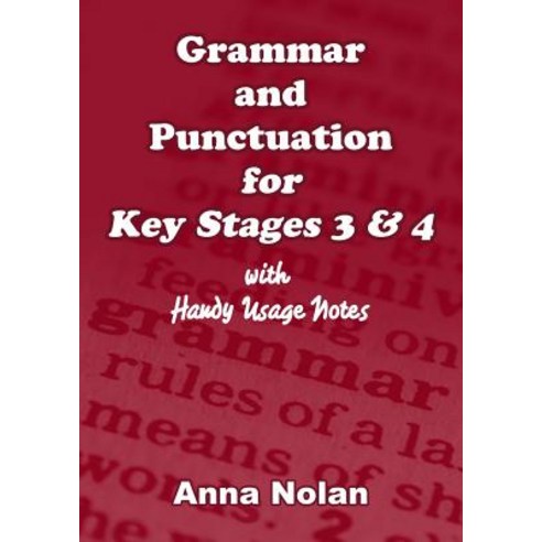 Grammar and Punctuation for Key Stages 3 & 4 Paperback, Lulu.com