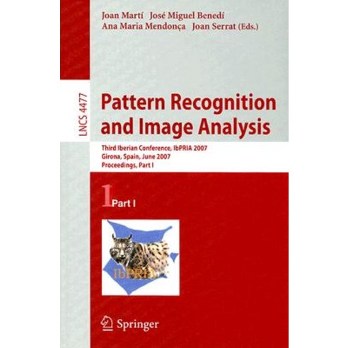 Pattern Recognition and Image Analysis: Third Iberian Conference IbPRIA ...