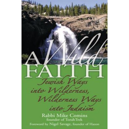 A Wild Faith: Jewish Ways Into Wilderness Wilderness Ways Into Judaism Hardcover, Jewish Lights Publishing