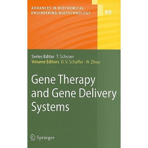 Gene Therapy and Gene Delivery Systems Hardcover, Springer