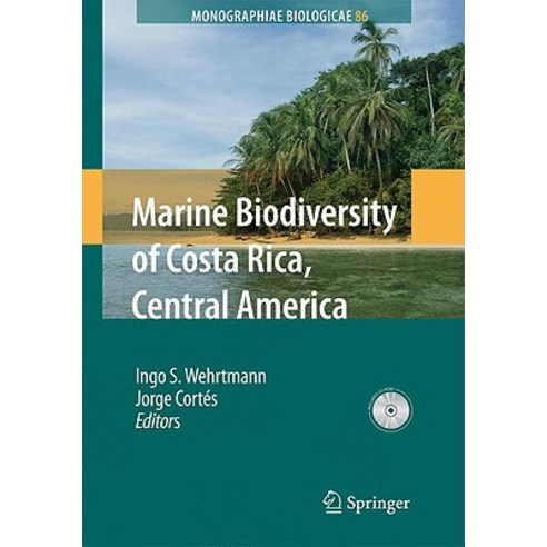 Marine Biodiversity of Costa Rica Central America [With CD (Audio)] Hardcover, Springer
