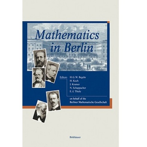 Mathematics in Berlin Paperback, Birkhauser