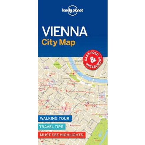 Lonely Planet Vienna City Map Other